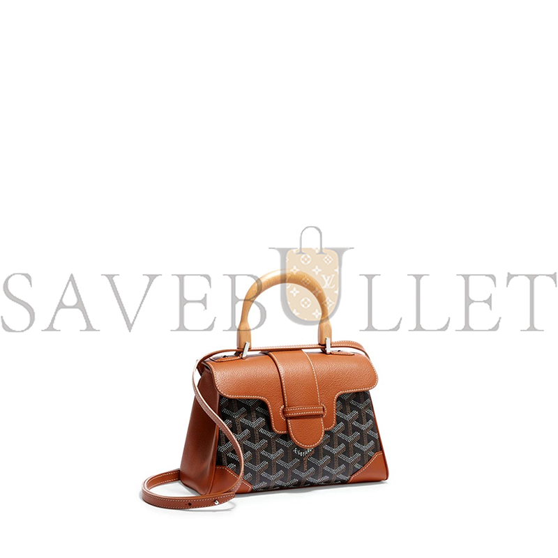 GOYARD SAÏGON SOUPLE MINI BAG SAIGONMINTY01CL03P (20*15*7.5cm)